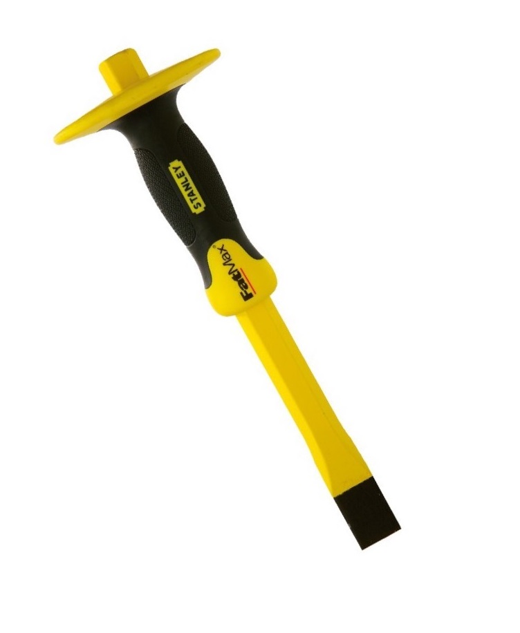 Stanley 16-332 FatMax Cold Chisel with Bi-Material Hand Guard