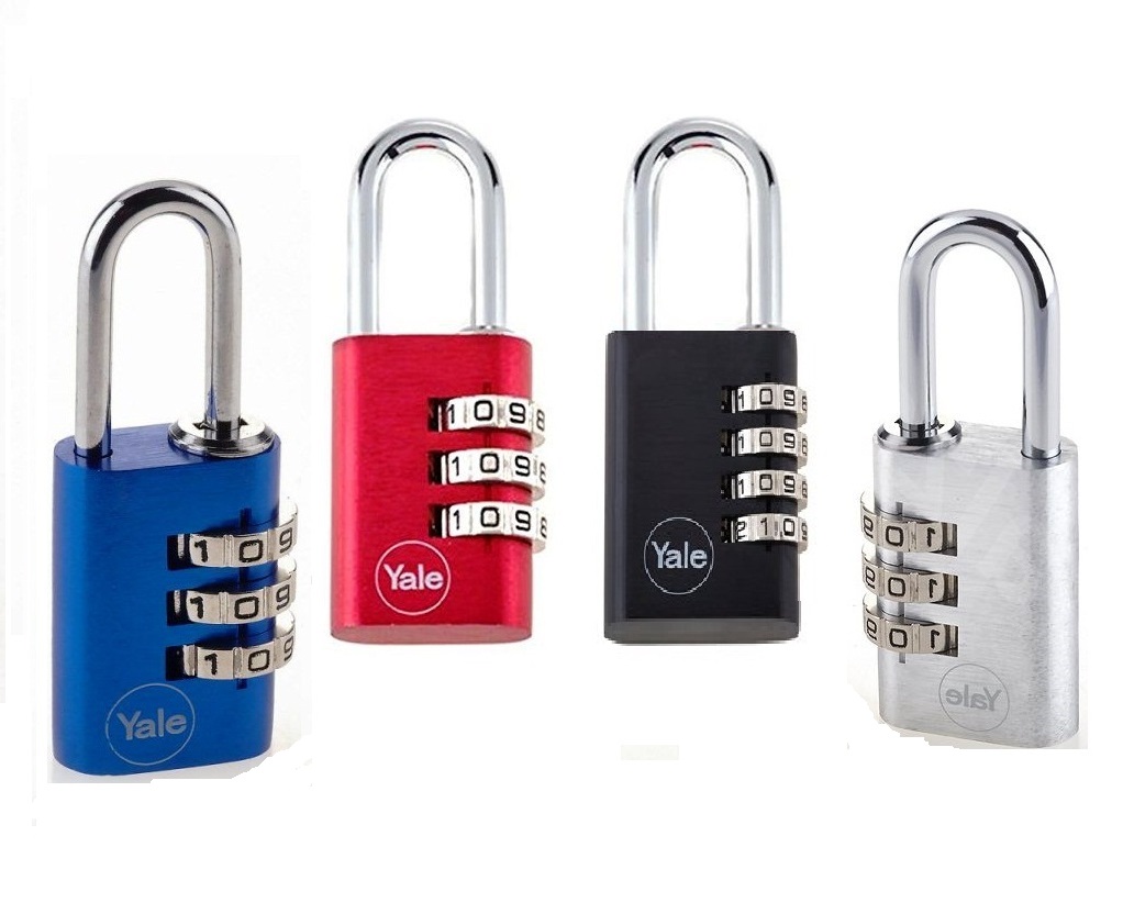 Yale shop combination padlock